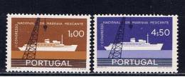 P Portugal 1958 Mi 870-71 Mnh - Neufs