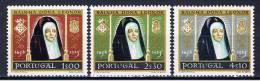 P Portugal 1958 Mi 872 874-75 Mnh - Ungebraucht