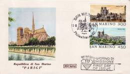 COMMEMORATIVI  /  Cover _ Lettera  -   Lire 300 + 450 - Storia Postale