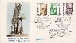 COMMEMORATIVI  /  Cover _ Lettera  -   Lire 40 + 50 + 450 - Covers & Documents