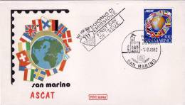 COMMEMORATIVI  /  Cover _ Lettera  -   Lire 300 Isolato - Brieven En Documenten