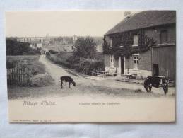 Abbaye D'Aulne. L'ancien Chemin De Landelies. Carte En Très Bon état - Thuin