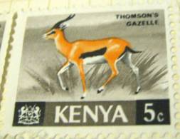 Kenya 1966 Thomsons Gazelle 5c - MH - Kenia (1963-...)