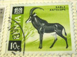 Kenya 1966 Sable Antelope 10c - Used - Kenya (1963-...)