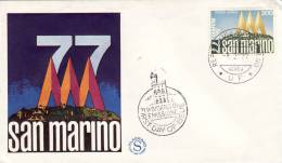 COMMEMORATIVI  /  Cover _ Lettera  -   Lire 200 Isolato - Storia Postale