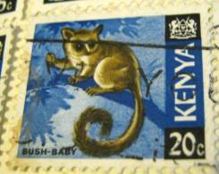 Kenya 1966 Bush Baby 20c - Used - Kenya (1963-...)