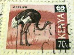 Kenya 1966 Ostrich 70c - Used - Kenia (1963-...)