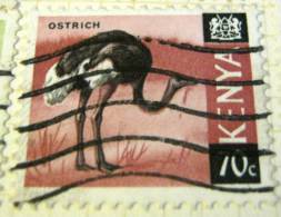 Kenya 1966 Ostrich 70c - Used - Kenya (1963-...)