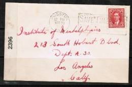 CANADA    Scott # 233 On CENSOR Cover To Los Angeles,CA,USA (APR/20/1942) - Briefe U. Dokumente