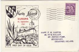 HERM ISLAND - COMMEMORATIVI  /  Cover _ Lettera  -   3 D - Lettres & Documents