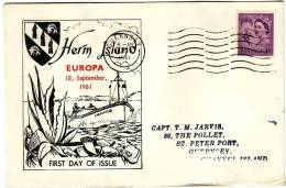 HERM ISLAND - COMMEMORATIVI  /  Cover _ Lettera  -   3 D - Storia Postale