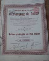 5X Russe Russie Metallurgique D´estampage Du Donetz - Russland