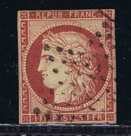 France: Yv/Mi/M Nr 6, 1849, Oblitéré / Cancelled, CV € 1750 - 1849-1850 Ceres