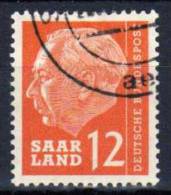 Saarland 1957 Mi 387, Gestempelt [140912III] @ - Used Stamps