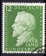 Saarland 1958 Mi 438, Gestempelt [140912III] @ - Used Stamps