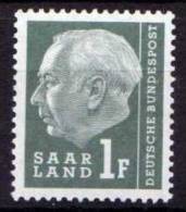 Saarland 1957 Mi 409* [140912III] @ - Unused Stamps