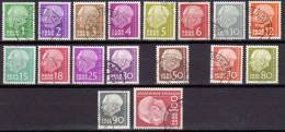 Saarland 1957 Mi 380-391; 393; 395-398, Gestempelt [140912III] @ - Used Stamps