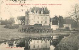 ENVIRONS DE SAUMUR CHATEAU DE MARSON CHASSES A COURRE - Sonstige & Ohne Zuordnung