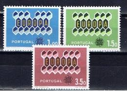 P Portugal 1962 Mi 927-29 Mnh EUROPA - Neufs