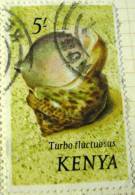 Kenya 1971 Shell Turbo Fluctuosus 5s - Used - Kenia (1963-...)