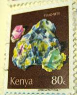 Kenya 1977 Minerals Fluorite 80c - Used - Kenia (1963-...)