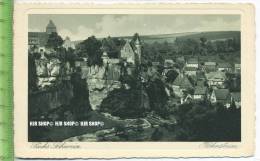 „Sächs. Schweiz, Hohnstein“ Um 1920/1930 Ungebrauchte Karte - Hohnstein (Saechs. Schweiz)
