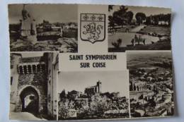 69 / Rhône - Saint-Symphorien Sur Coise - Vue Générale, Parc Bel Air, Porte Riverie, Quartier De L'église, Vue Aérienne - Saint-Symphorien-sur-Coise