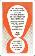 RAIL * RAILWAY * RAILROAD * HUNGARIAN STATE RAILWAYS * CALENDAR * MAV 1978 4 * Hungary - Klein Formaat: 1971-80