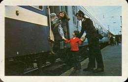 RAIL * RAILWAY * RAILROAD * TRAIN * LOCOMOTIVE * HUNGARIAN STATE RAILWAYS * CALENDAR * MAV 1979 1 * Hungary - Formato Piccolo : 1971-80