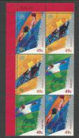 2000 Paralympic Games  Sydney Block Of 6 X 49 Cent Includes Missing Tasmania Variety  Complete Mint Unhinged - Blocchi & Foglietti