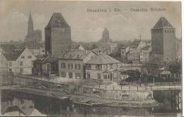 Strasbourg  Gedeckte  Brücken  CPA 1918 - Arrondissement: 17