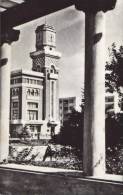 Romania-Postcard 1963-Ploiesti-Central Hall Tower;Zentral Rathausturm- 2/scans - Markthallen