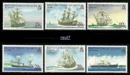 British Virgin Islands 2009 - Bateaux Voiliers De Colomb - 6v Neufs // Mnh - British Virgin Islands