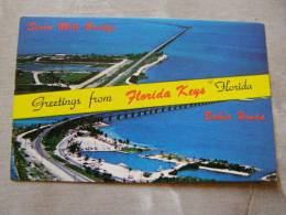US -  FL  Key West -  Seven Mile Bridge   D78230 - Key West & The Keys