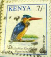 Kenya 1993 Bird Kingfisher 7s - Used - Kenia (1963-...)