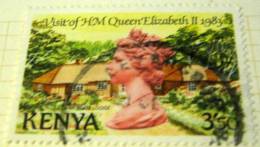 Kenya 1983 Visit Of HM Queen Elizabeth 3.50s - Used - Kenia (1963-...)