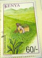 Kenya 2001 Tea Picking 60s - Used - Kenia (1963-...)