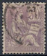 1900-01 FRANCIA USATO ALLEGORIA TIPO MOUCHON 30 CENT I TIPO - FR479-2 - 1900-02 Mouchon