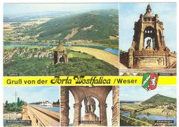 C1489 Gruss Von Der Porta Westfalica - Weser / Non Viaggiata - Porta Westfalica