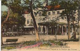 CARTE POSTALE ORIGINALE ANCIENNE COULEUR  NIEDERBRONN LES BAINS PAVILLON DES SOURCES ETABLISSEMENT THERMAL BAS RHIN (67) - Niederbronn Les Bains