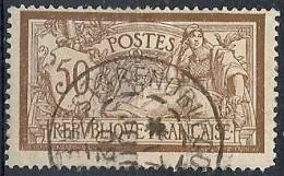 1900 FRANCIA USATO ALLEGORIA TIPO MERSON 50 CENT - FR480 - 1900-27 Merson