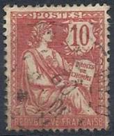 1902 FRANCIA USATO ALLEGORIA TIPO MOUCHON 10 CENT - FR480-5 - 1900-02 Mouchon