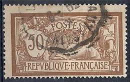 1900 FRANCIA USATO ALLEGORIA TIPO MERSON 50 CENT - FR481-2 - 1900-27 Merson