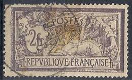 1900 FRANCIA USATO ALLEGORIA TIPO MERSON 2 F - FR481 - 1900-27 Merson