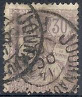 1902 FRANCIA USATO ALLEGORIA TIPO MOUCHON 30 CENT - FR481-3 - 1900-02 Mouchon