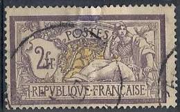 1900 FRANCIA USATO ALLEGORIA TIPO MERSON 2 F - FR482 - 1900-27 Merson