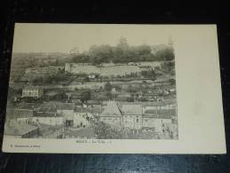 BRIEY - LA VILLE VUE LES MAISON ET UNE PARTIE DES REMPARTS - 54 MEURTHE ET MOSELLE - Briey