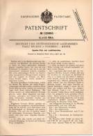 Original Patentschrift - Lackfabrik , F. Megerle In Friedberg I. Hessen , 1901 , Putz- Und Lackiermaschine , Lackierung - Machines