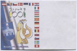 BOWLING - World Cup, Osijek, 2002. Croatia, Envelope - Bocce