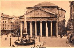 Br34152 Roma Il Pantheon     2 Scans - Panthéon